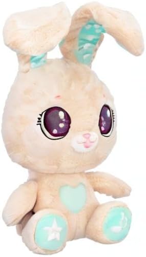 PEEKAPETS Interaktiver Hase, lustiger und weicher Plüsch, der Seine Ohren bewegt und Lichter und Ger