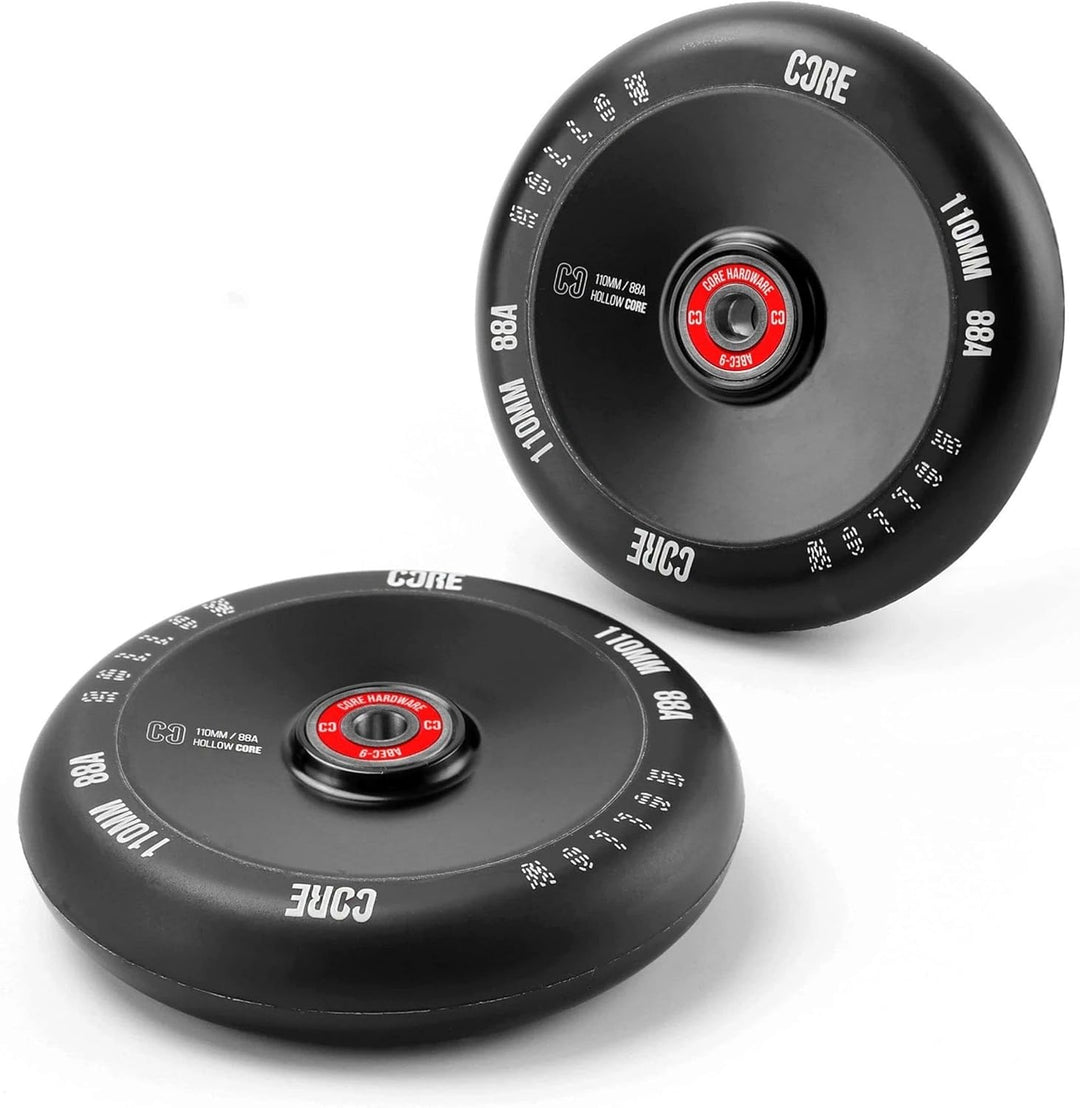 Centrano Unisex – Erwachsene Core Hollowcore Scooter Rolle, Schwarz, 110mm 110mm Schwarz, 110mm Schw