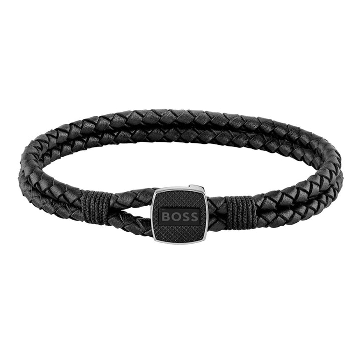 BOSS Jewelry armband für Herren Kollektion SEAL verfügbar aus Schwarz oder Braun, S