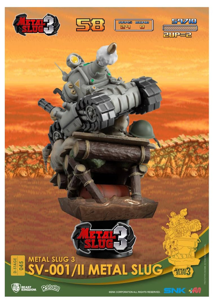 Beast Kingdom - Metallschnecke 3 - SV-001 II Metallschnecke D-Stage 6 Statue