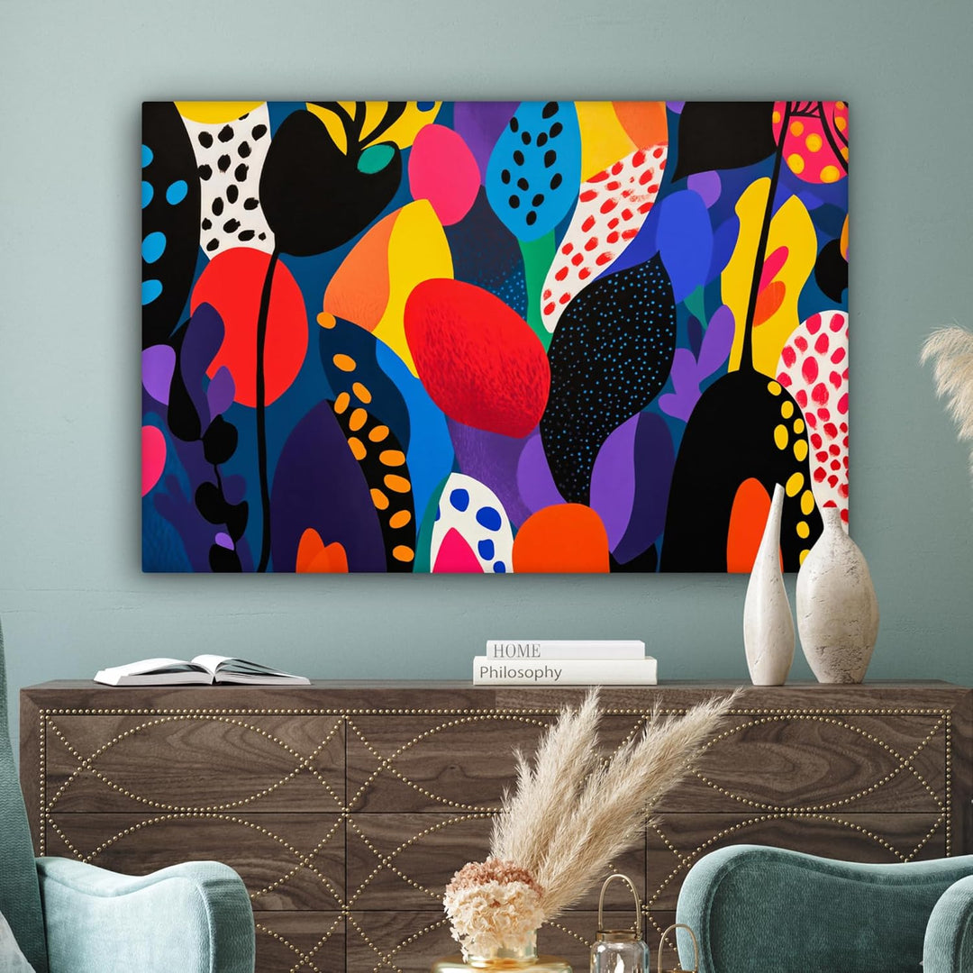 MuchoWow© Leinwandbild Gross 120x80 cm XXL Dekoration Wohnzimmer Bilder Pictures Wall Decoration Liv