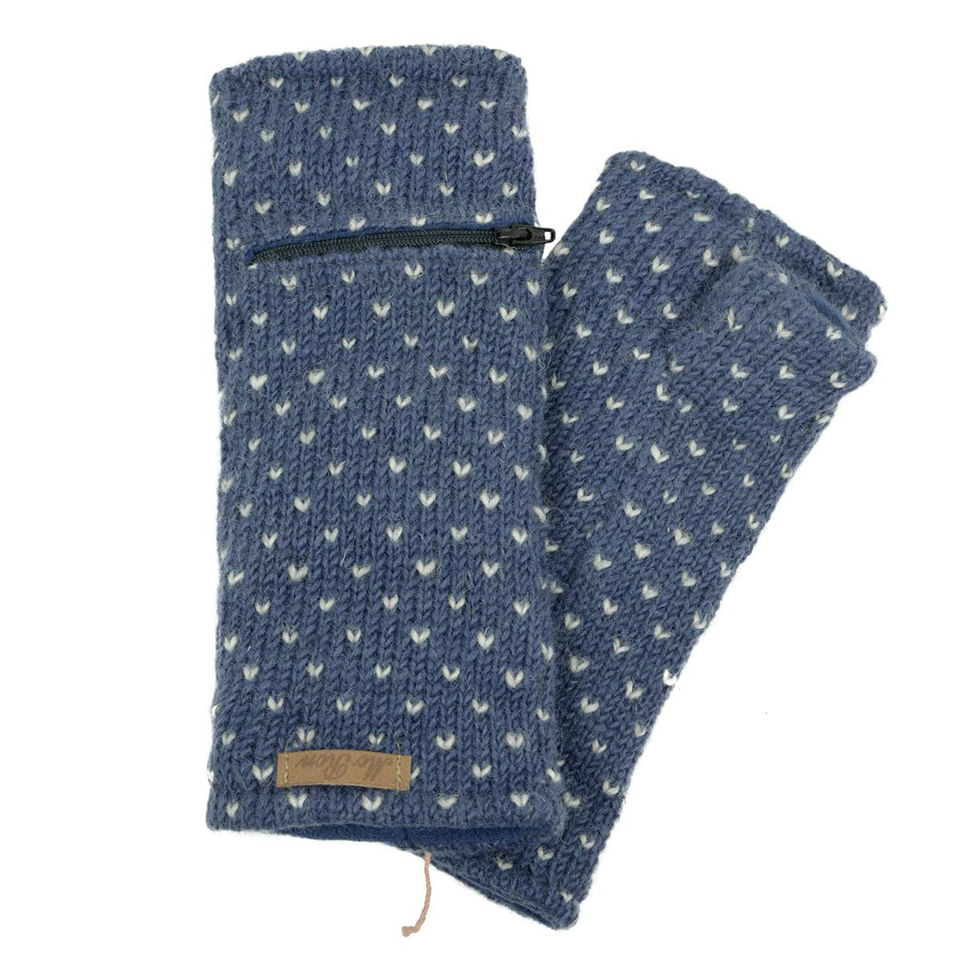 McRon Pulswärmer Modell Ilse Staublau, Staublau