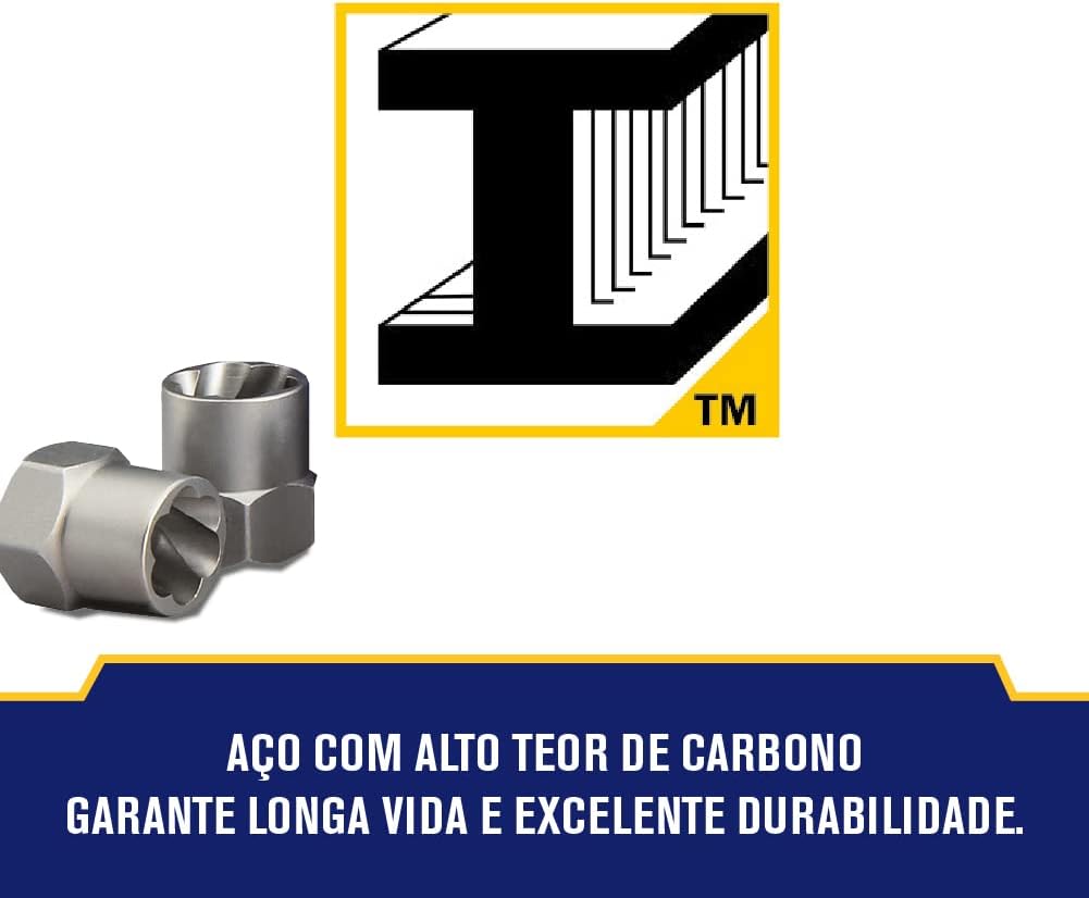 Irwin, 394001, Schrauben-Ausdreh-Set, 5-teilig, IRW10504634 Tragetasche n/a, Tragetasche n/a