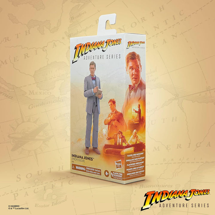 Hasbro Indiana Jones und der letzte Kreuzzug Adventure Series Indiana Jones (Professor), 15 cm gross