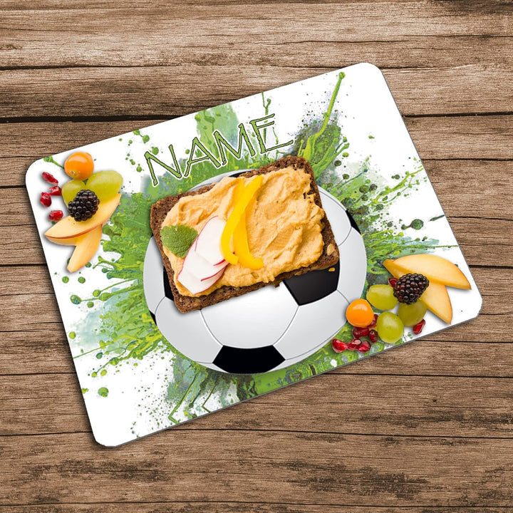 Vesperbrettchen mit Name | Frühstücksbrettchen Brotzeitbrettchen Schneidebrettchen mit Motiv und Per