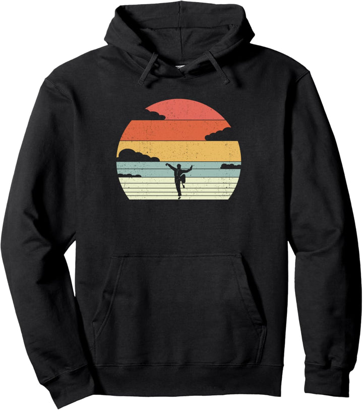 Retro Martial Arts Kämpfer Kampfsport - Vintage Kung Fu Pullover Hoodie