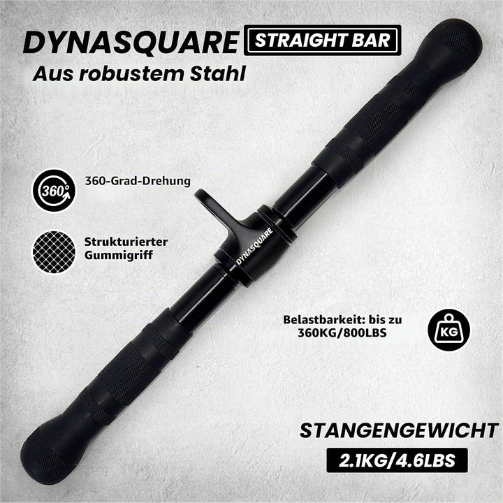 Lat-Pulldown-Aufsätze Combo, Kabelmaschinenzubehör mit Curl-Pulldown-Stange, passend für die meisten
