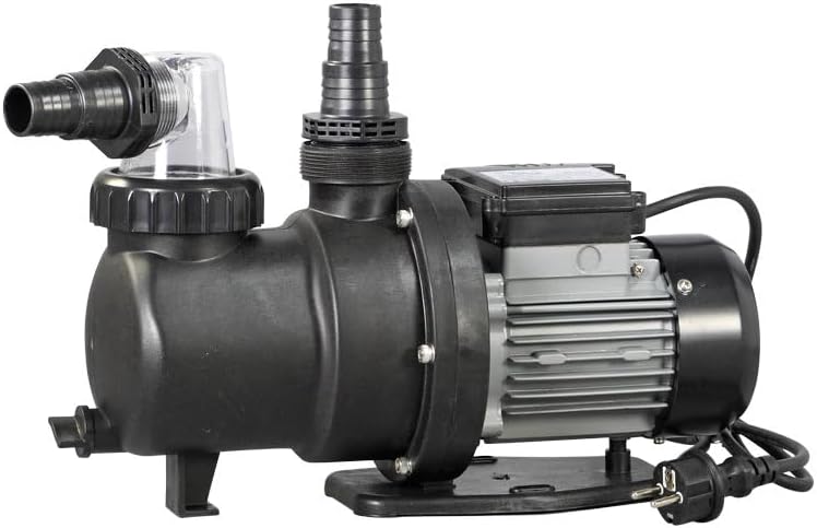 Selbstansaugende Pool Umwälzpumpe SPS 100 mit Vorfilter - 8,0 m³/h Förderleistung bei 6 m Wassersäul