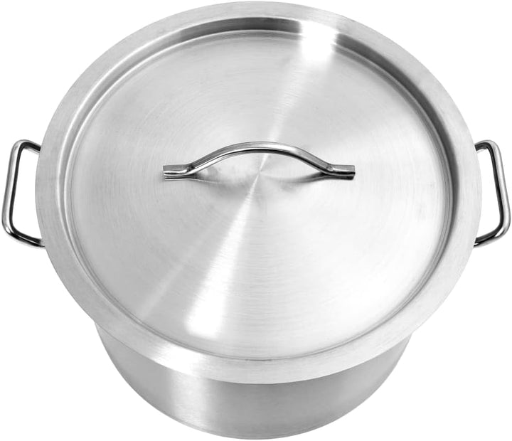 vidaXL Suppentopf mit 2 Griffen Kochtopf Universaltopf Induktion Topf Spaghettitopf Induktionstopf G