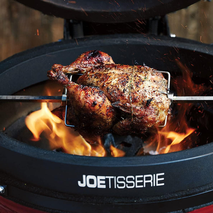 KamadoJoe JoeTisserie Rotisserie Grillzubehör für Classic Joe, Schwartz Single, Single
