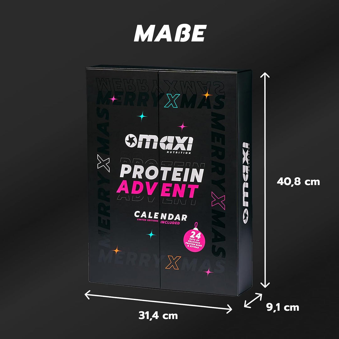 MaxiNutrition Protein Adventskalender 2026 mit 24 Türchen, 2026