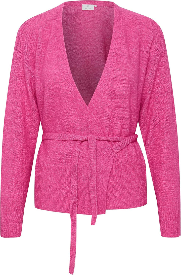 KAFFE Strickjacke KAwendy S Raspberry Rose Melange, S Raspberry Rose Melange