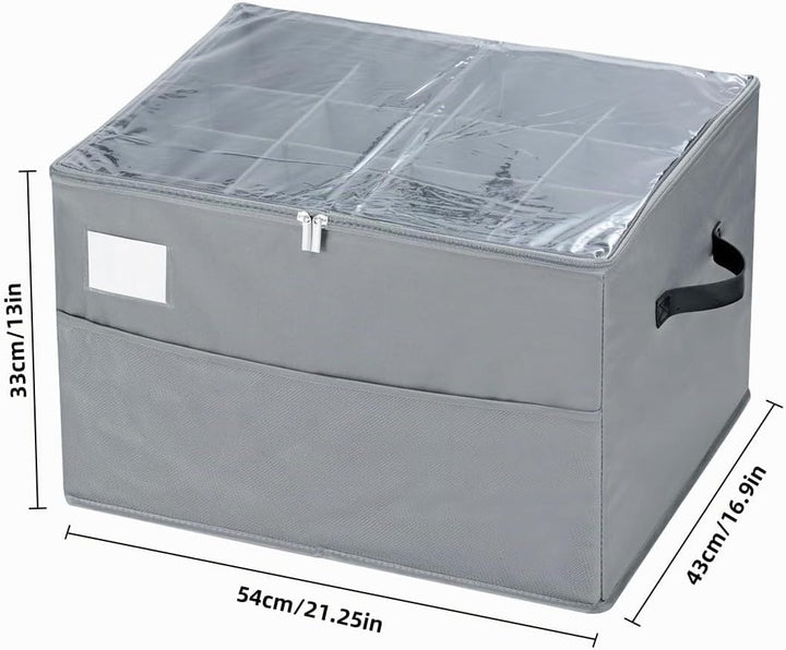 Schuhorganizer für Closet, Passt 16 Paare, grosse Schuhschrank, Schuhbox mit Durchsichtigem Deckel,