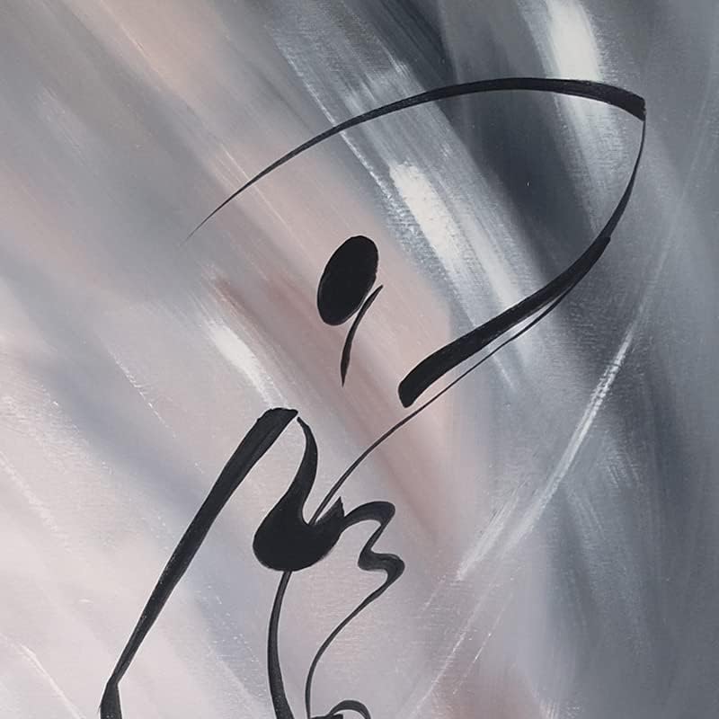 Monica Mirafiori I 100% HANDGEMALT I Gemälde Emotionen und Bewegung I 90x90cm | Gemälde Handgemalt |