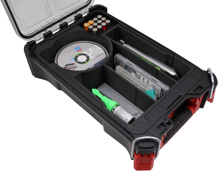 Kompatibel mit MILWAUKEE Packout Compact – 3D-gedruckter PLA+ Kompakteinsatz Sortiment 5 | Organizer