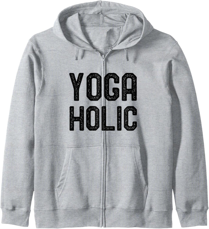 Yogaholic I Yoga Fitness Kapuzenjacke