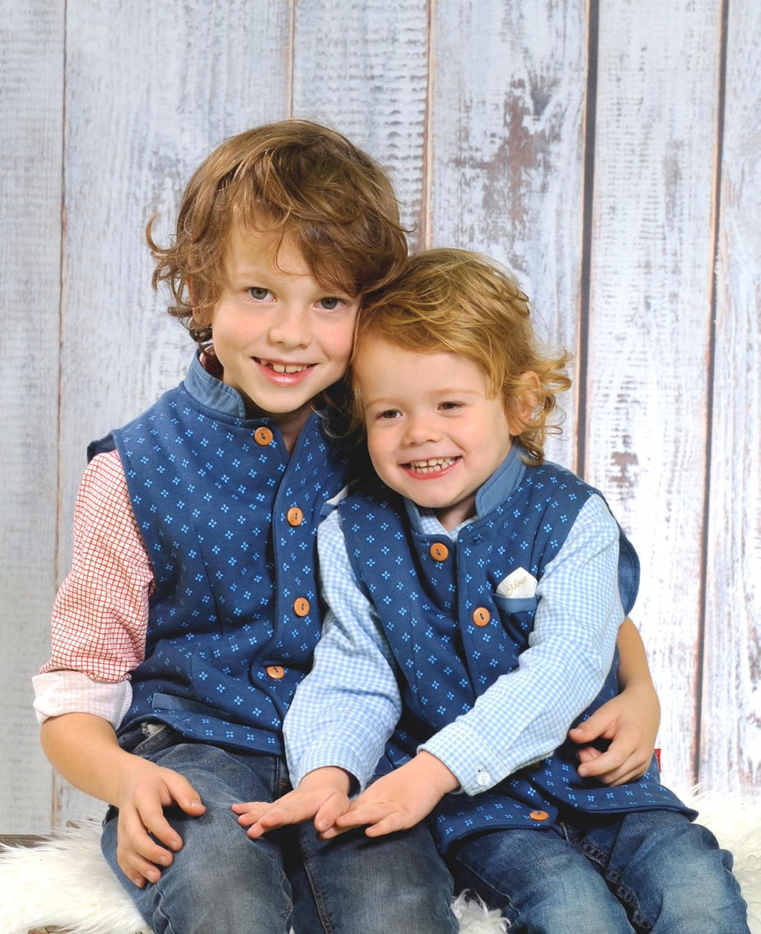 Mogo.cc, Weste oder Jacke Amedeo 74-80 Blau, 74-80 Blau