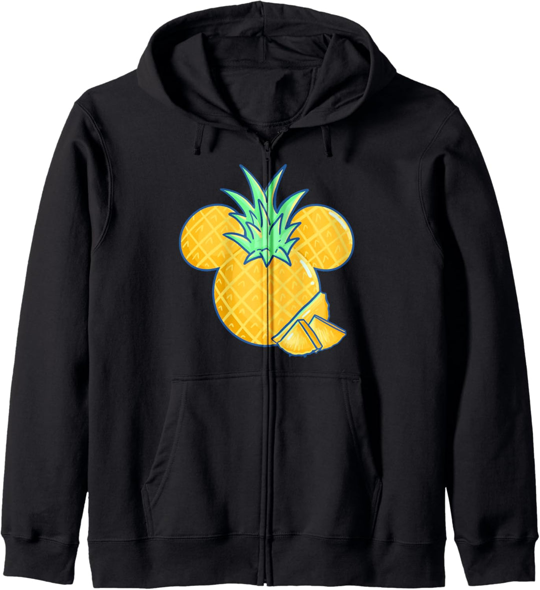 Disney Mickey & Friends Mickey Pineapple Logo Kapuzenjacke