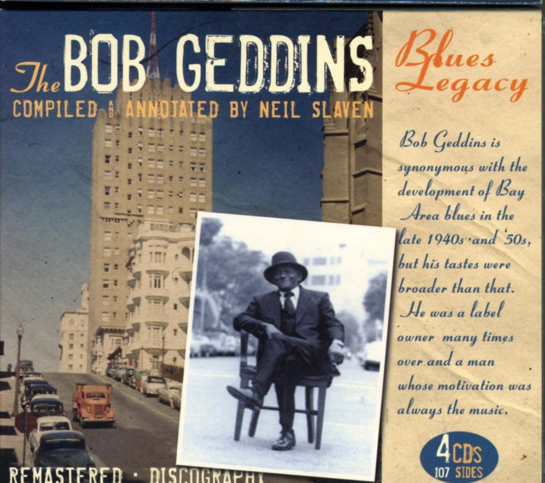 The Bob Geddins Blues Legacy, Audio-CD