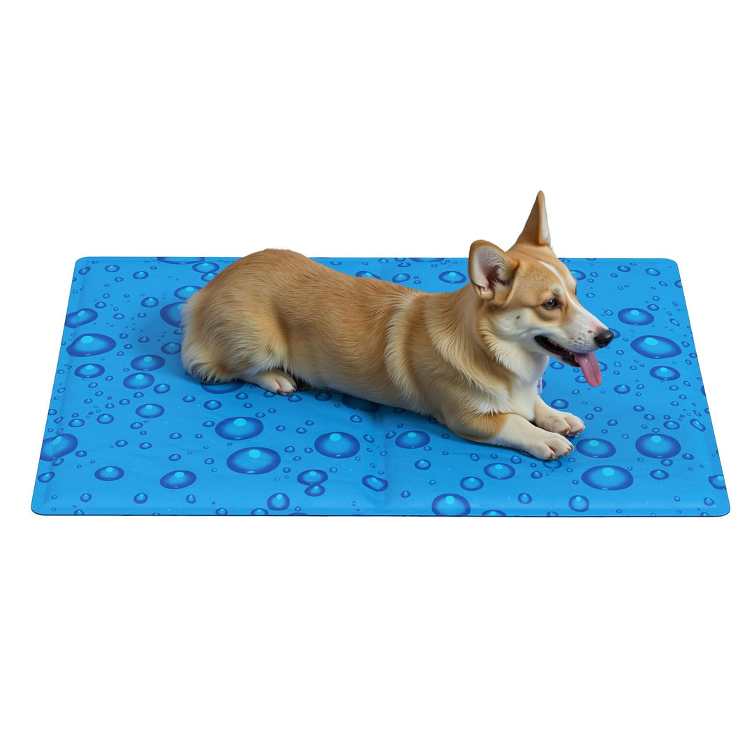 Selbstkühlende Kühlmatte Hund aus hautfreundlichem Gel, Kühlmatte Katze für entspannte Sommertage, p