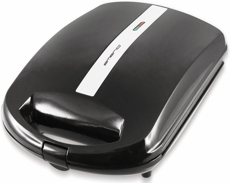 Emerio XXL Sandwich Toaster, für alle Toastgrössen geeignet, 4x grosse Muschelform, kein Auslaufen,