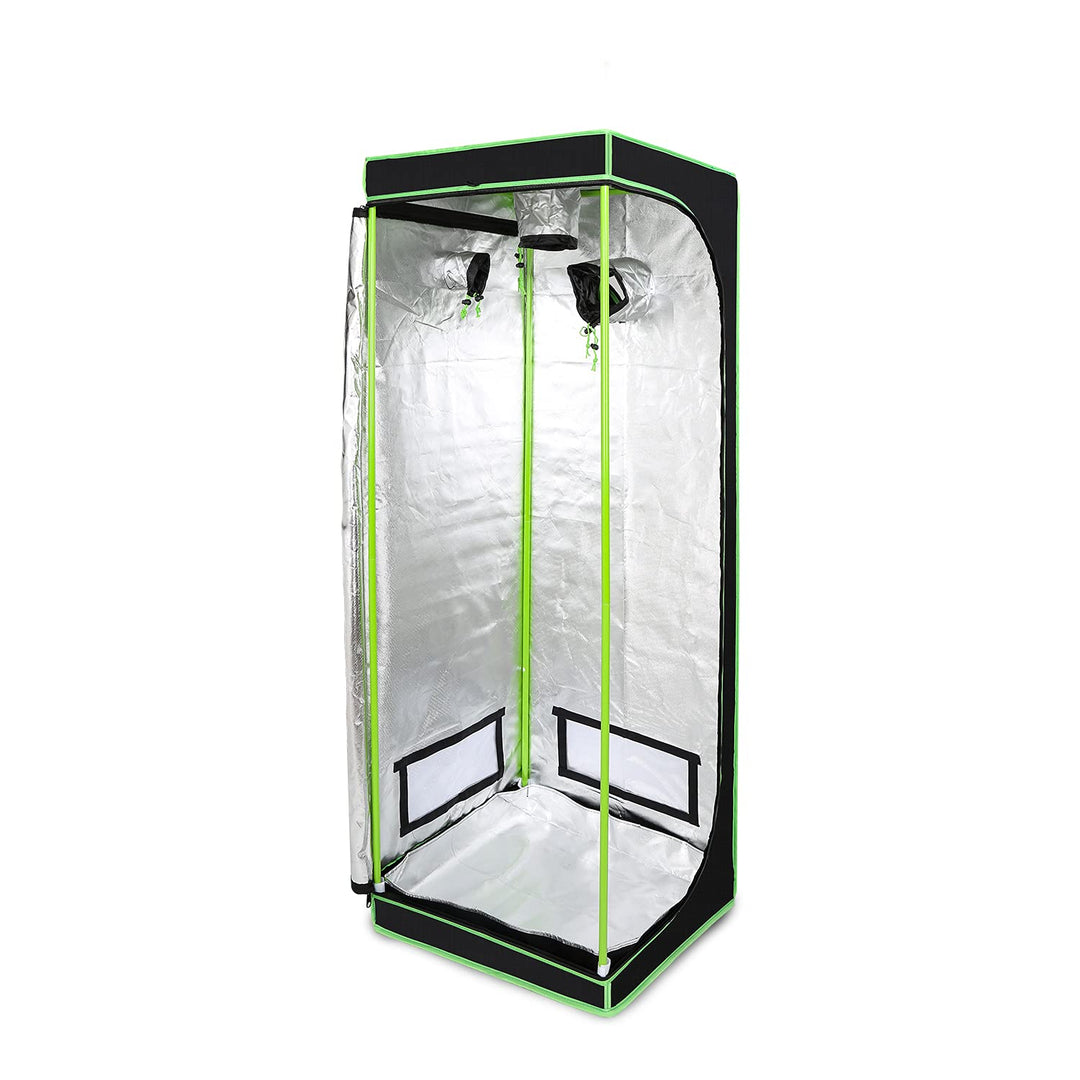 Schwarz-grünes Gewächshaus-Pflanzenzelt, 60*60*180 cm 600D Oxford Grow Tent, Zuchtzelte für hydrokul