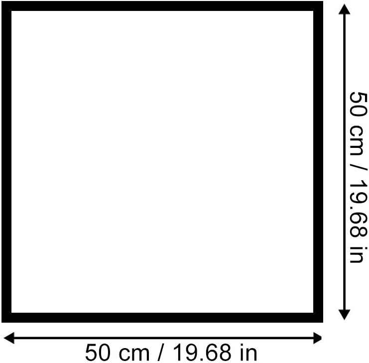 Feeby Deco Panel Palme Bild Kunstdruck modern Kokosnüsse Grün 50x50 cm M13012 50L x 50B cm, M13012 5