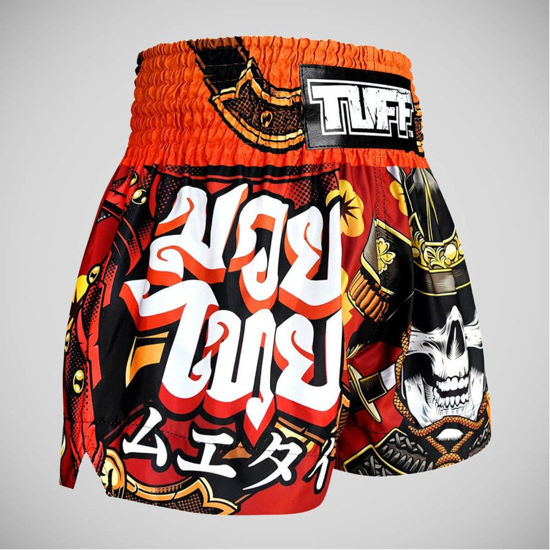 TUFF Sport Muay Thai Boxshorts Herren &amp; Unisex Blau Grösse S Traditioneller Stil MMA Kickboxen Grapp