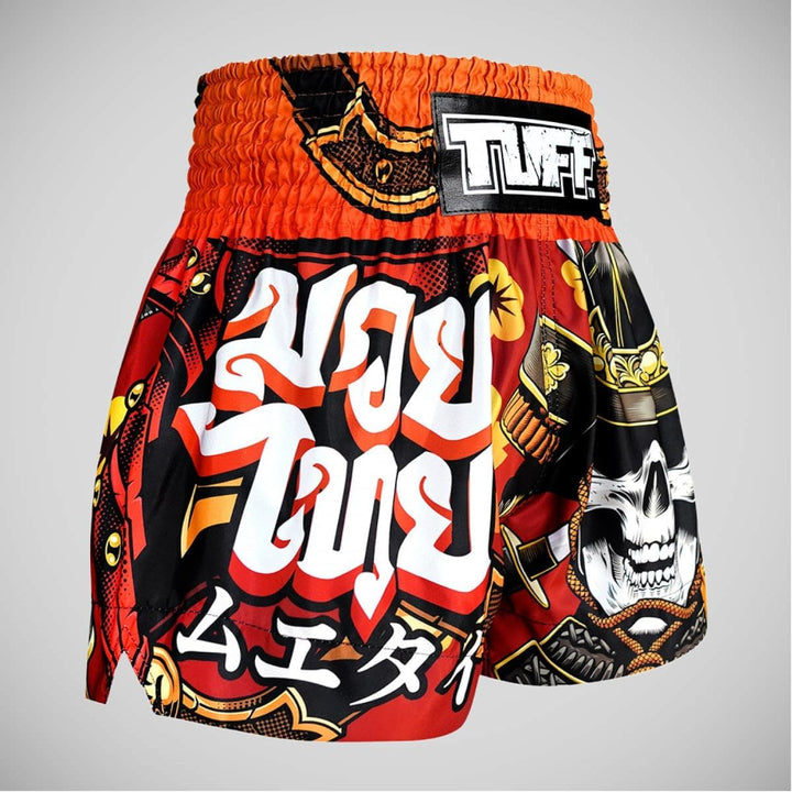 TUFF Sport Muay Thai Boxshorts Herren &amp; Unisex Blau Grösse S Traditioneller Stil MMA Kickboxen Grapp