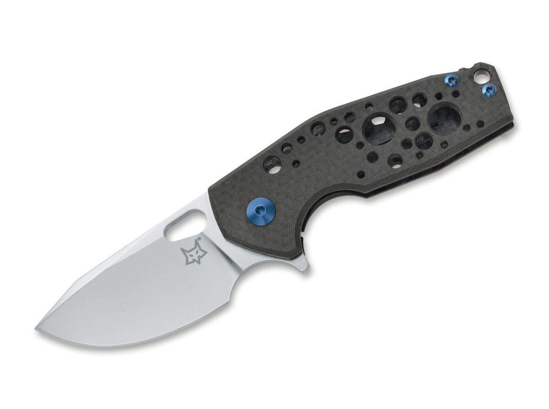 Fox Knives 01FX773 Taschenmesser Suru Carbon Blau, Klingenlänge: 5,9 cm, mehrfarbig, Suru Carbon Bla