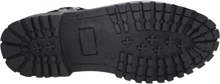 German Wear Motorradstiefel Herren stilvolle Western-Rider-Chopper-Stiefel – echte Lederstiefel, was