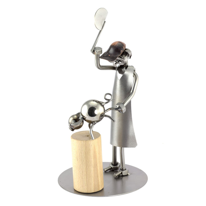 Steelman24 I Schraubenmännchen Schlachter Mit Beil I Made in Germany I Handarbeit I Geschenkidee I S