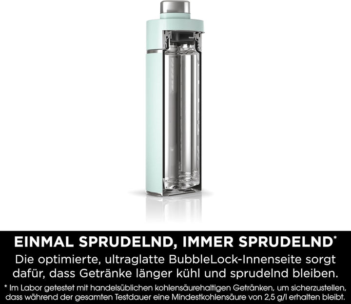 Ninja Thirsti Wasserflasche/Thermobecher to go, 700ml, auslaufsicherer Deckel, für kohlensäurehaltig