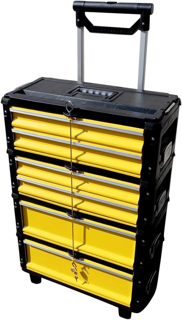 ASS Metall Werkzeugtrolley Werkstattwagen XXL Type: 305BBCC -> jetzt neu mit Schubladenverriegelung