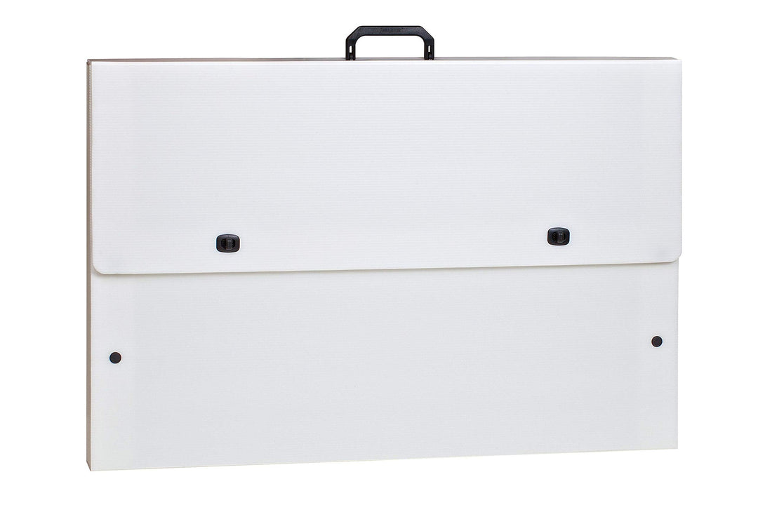 RUMOLD 370306 Stabiler Zeichenkoffer, weiss, A2 A2 775x40x530 mm Weiss, A2 775x40x530 mm Weiss