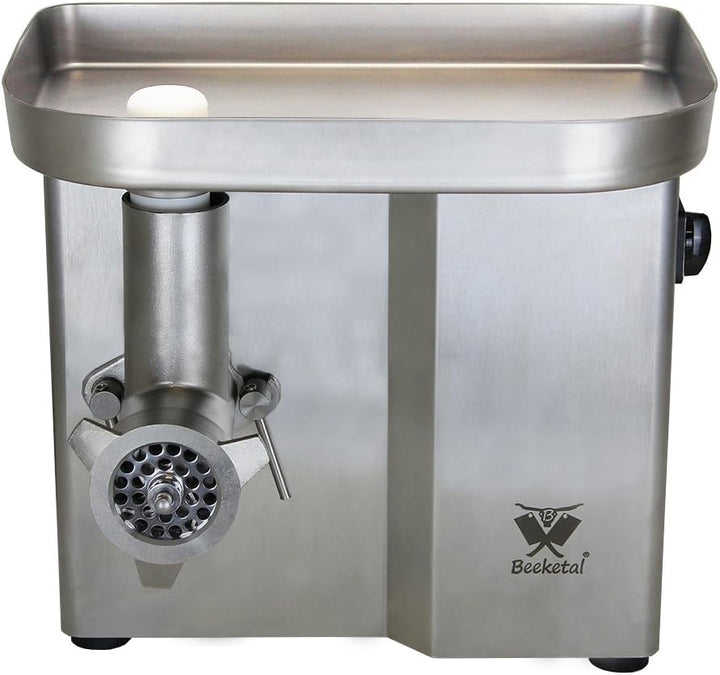 Beeketal 'FW550P' Industrie Fleischwolf für bis zu 150 kg/Std. Durchsatz, direktübersetzer 550W Moto