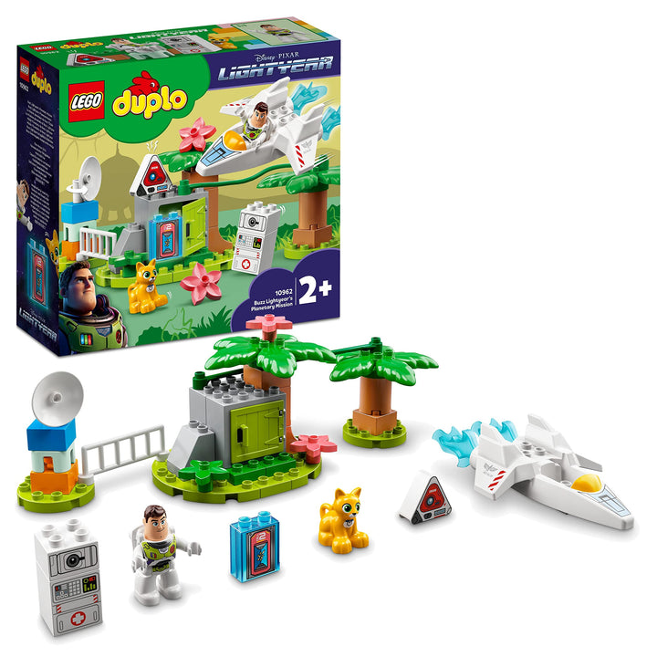 LEGO 10962 DUPLO Disney and Pixar Buzz Lightyears Planetenmission Weltraum-Spielzeug mit Raumschiff