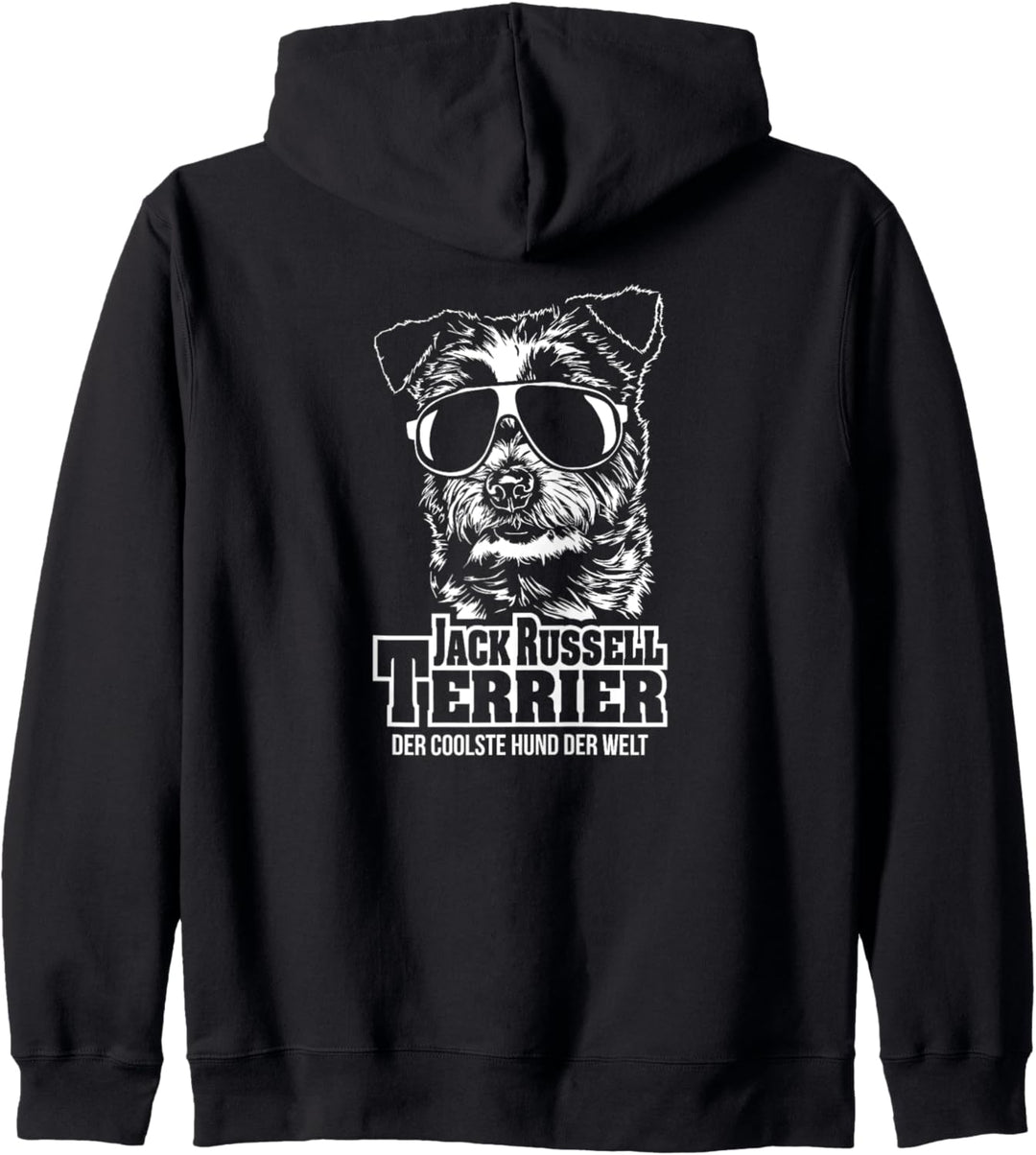 Jack Russell Terrier der coolste Hund lustiger Hundespruch Kapuzenjacke