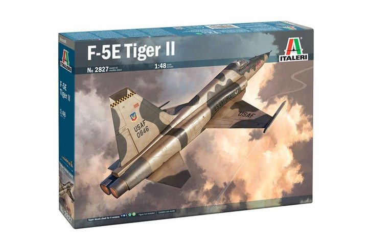Italeri 2827S 1:48 Northrop F-5E Tiger II - Modellbau, Bausatz, Standmodellbau, Basteln, Hobby, Kleb