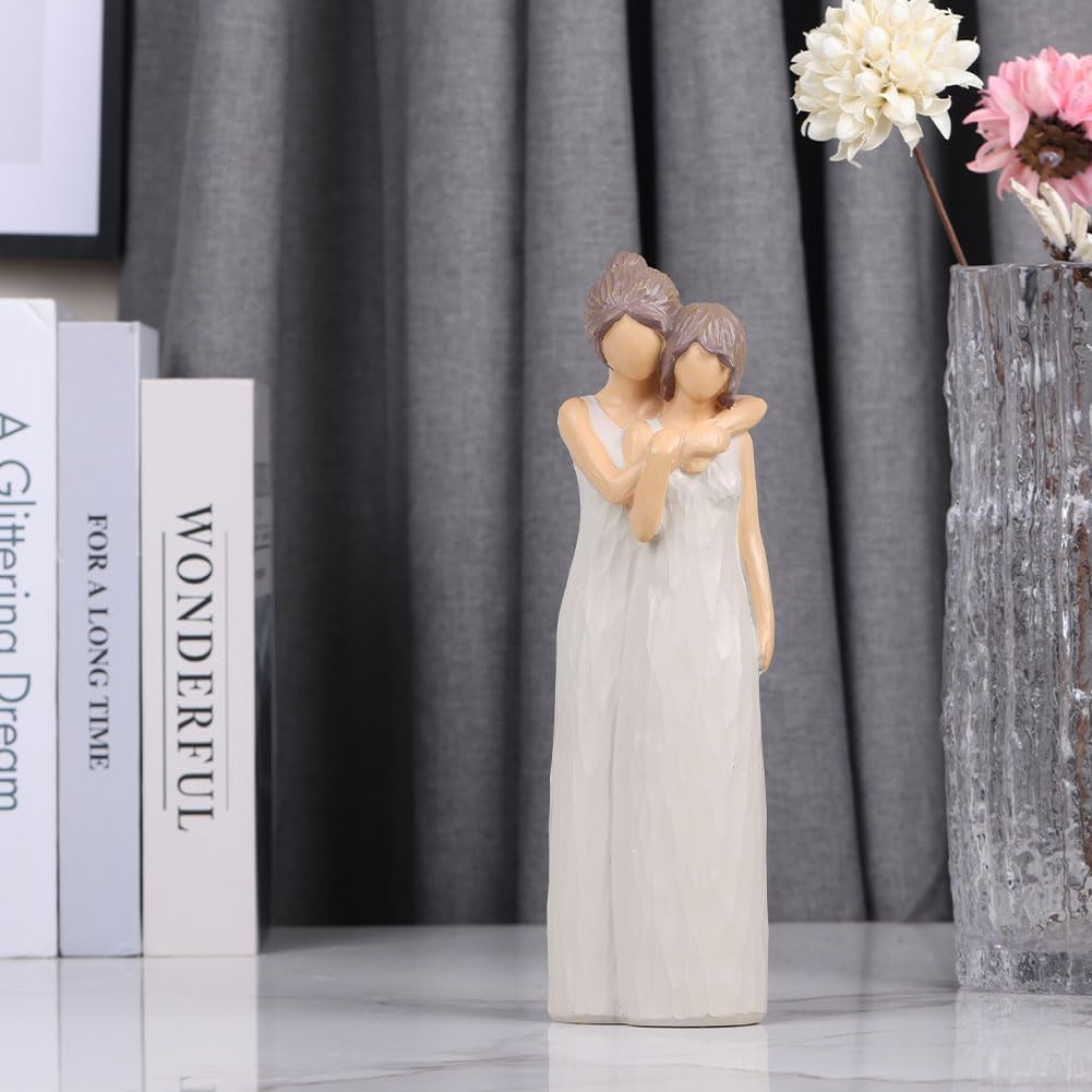 Mutter Tochter Figuren - Geschenke für Mama oder Tochter zu Geburtstag, Valentinstag, Muttertag. Ide