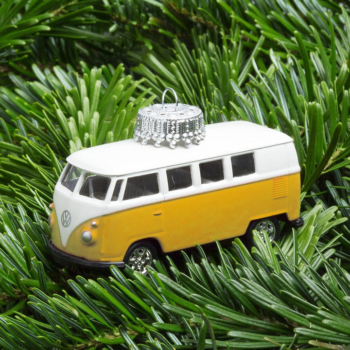 corpus delicti :: Christbaumschmuck aus Metall – kompatibel mit VW Bus T1 Bus (gelb) (W20.2g), Gelb