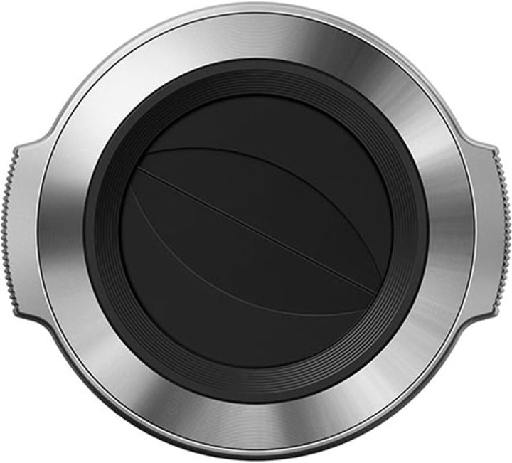 Olympus LC-37C automatischer Objektivdeckel (geeignet für M.Zuiko 14-42 mm EZ) silber silber Single,