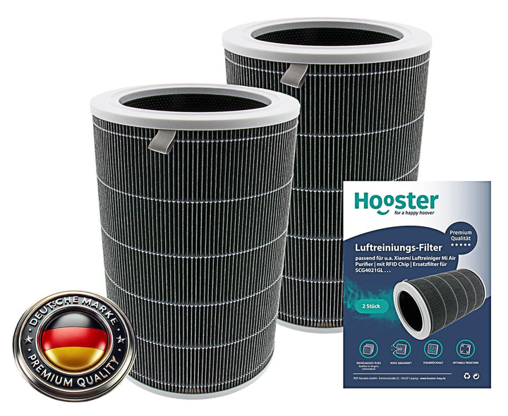 2er-SET Filter kompatibel mit Xiaomi Luftreiniger Mi Air Purifier 3C, 3H, PRO sowie 2, 2C, 2H und 2S