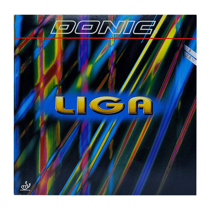 Donic Belag Liga Schwarz 2,0 mm, Schwarz 2,0 mm