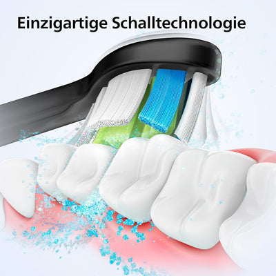 Philips Sonicare 4100 – elektrische Philips Sonicare Zahnbürste für Erwachsene mit 1 x Philips W2 Op