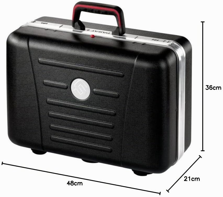 Prarat Werkzeugkoffer CLASSIC Plus Safe, Ordnungssystem CP-7-1 Längssteg, 3 Querstege, 2 Zahlenschlo
