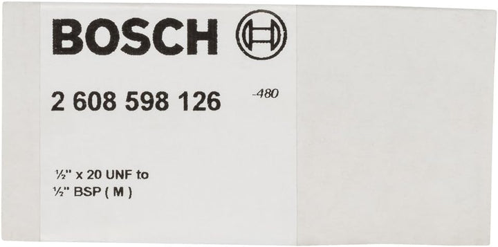 Bosch Professional Adapter 1/2" 20 UNF zu G 1/2"