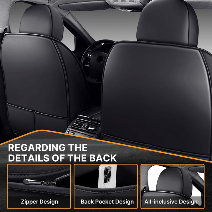 Voll Set Auto Sitzbezüge, Autoschonbezug Universal passend für Volkswagen Polo Cross 2000-2023 mit K