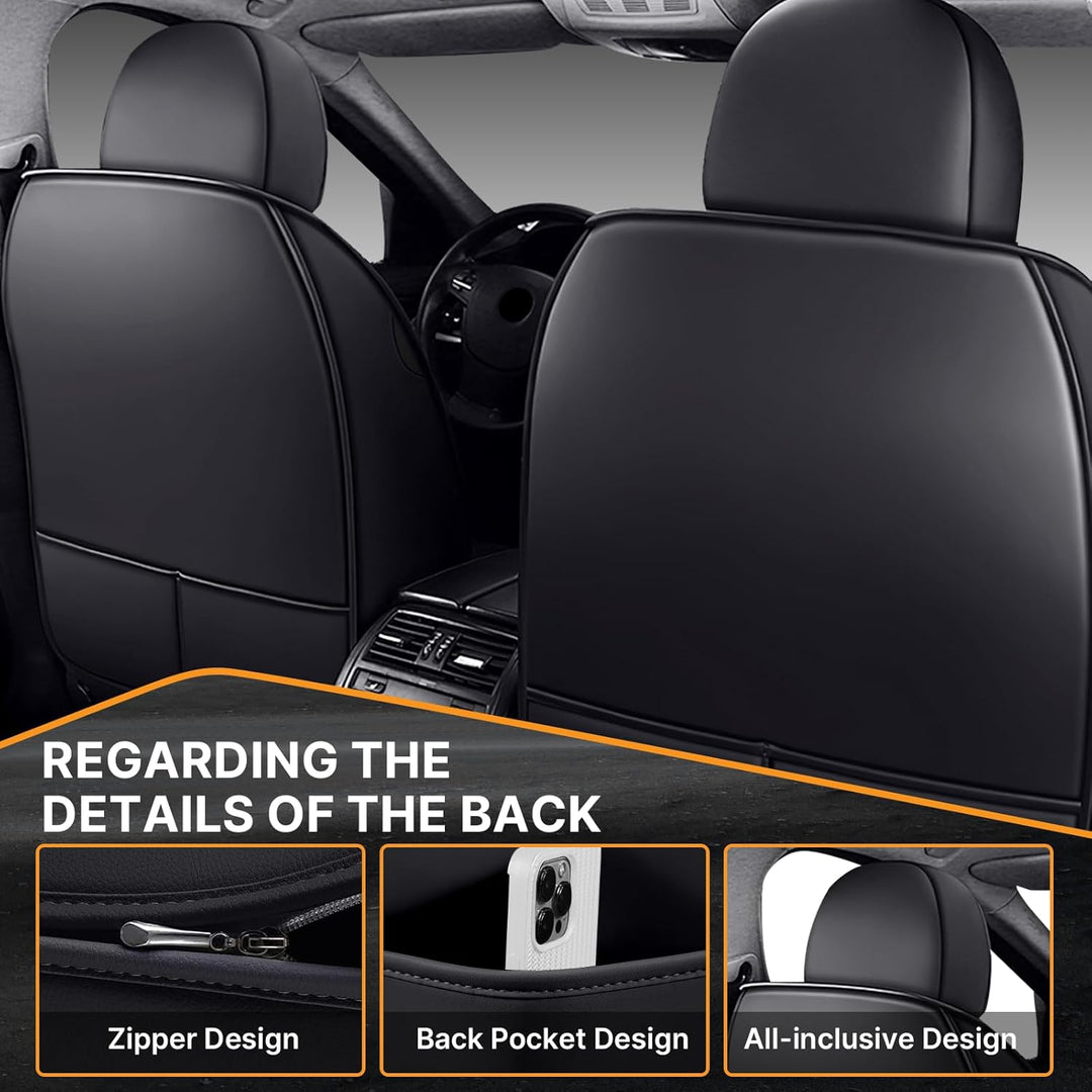 Pongchan Voll Set Auto Sitzbezüge, Autoschonbezug Universal passend für Volkswagen Passat Alltrack 2