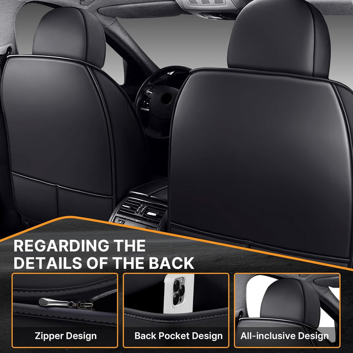 Pongchan Voll Set Auto Sitzbezüge, Autoschonbezug Universal passend für Volkswagen Passat Alltrack 2